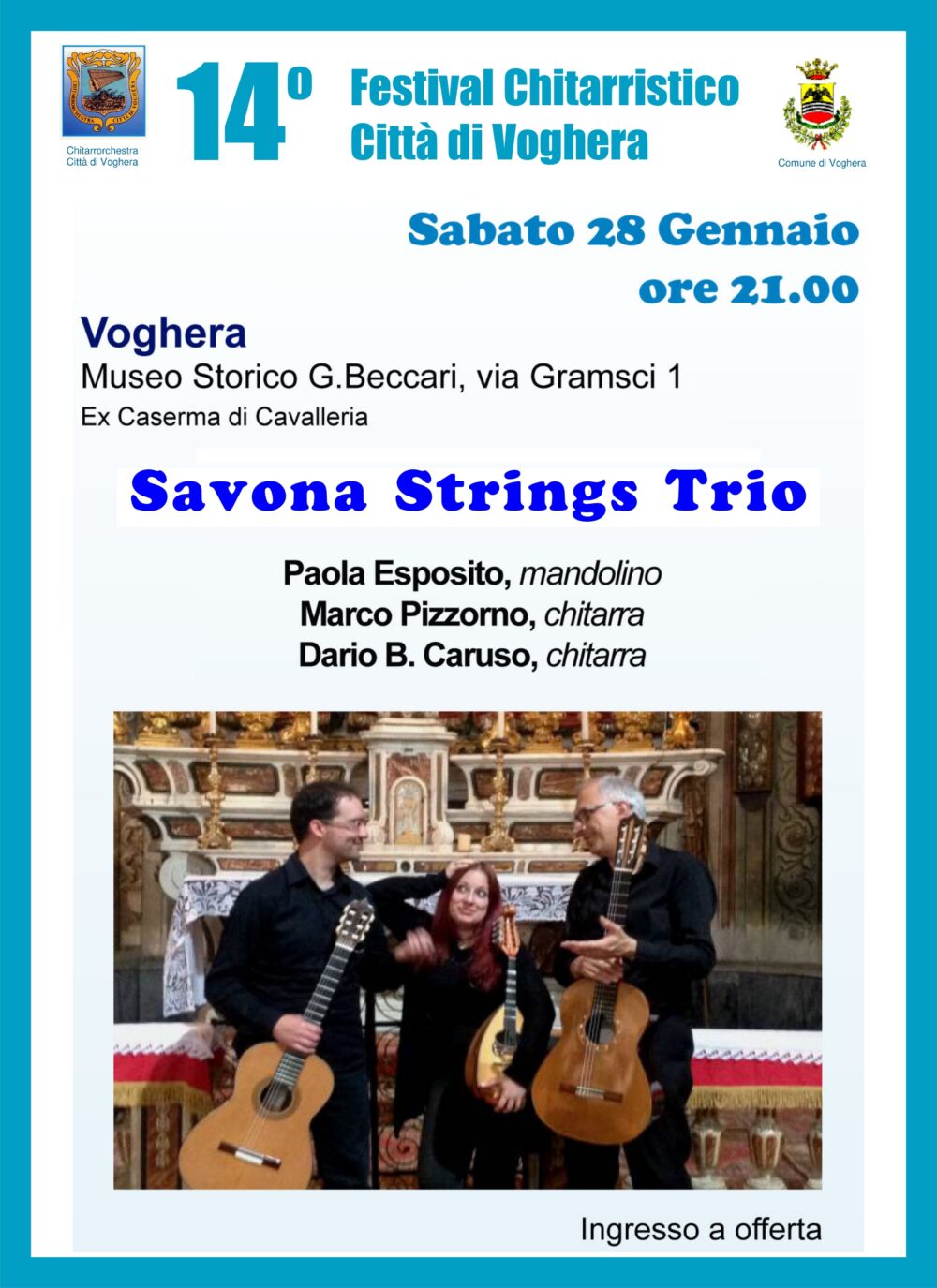 Locandina Savona Strings Trio 2017
