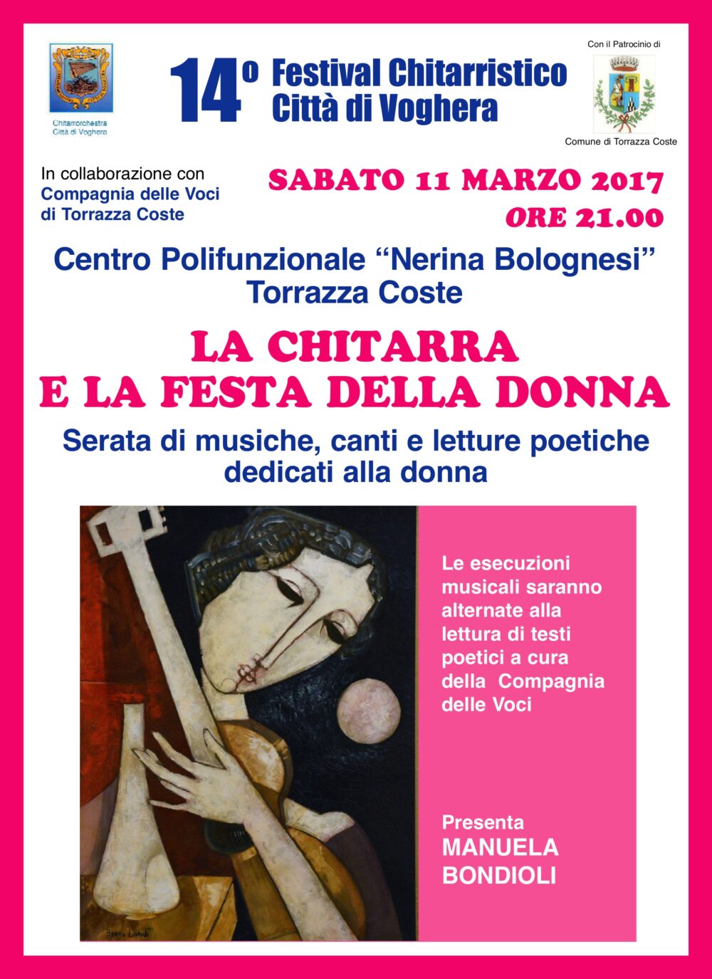 Locandina Concerto Festa della Donna 2017