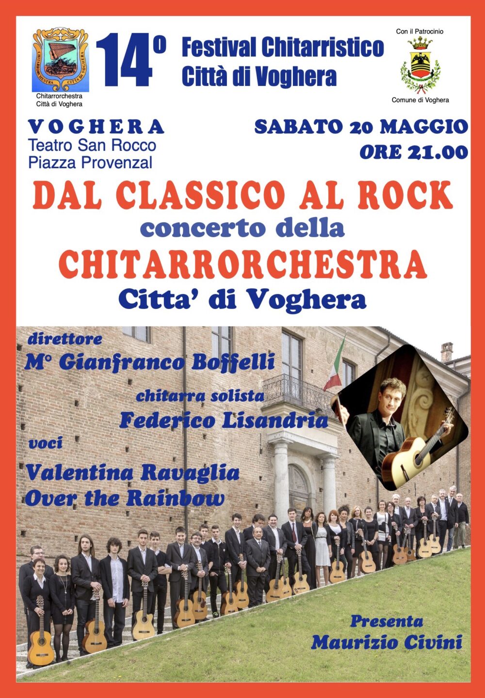 Locandina Concerto dal classico al rock 2017
