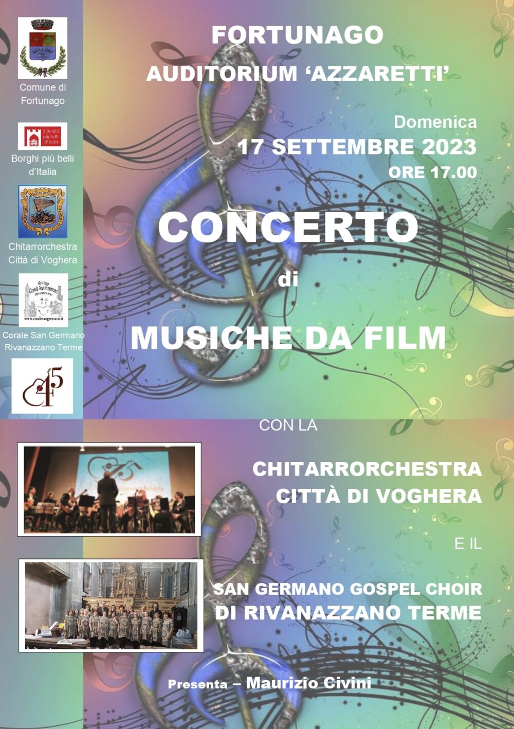 Locandina 45esimo Anniversario a Fortunago