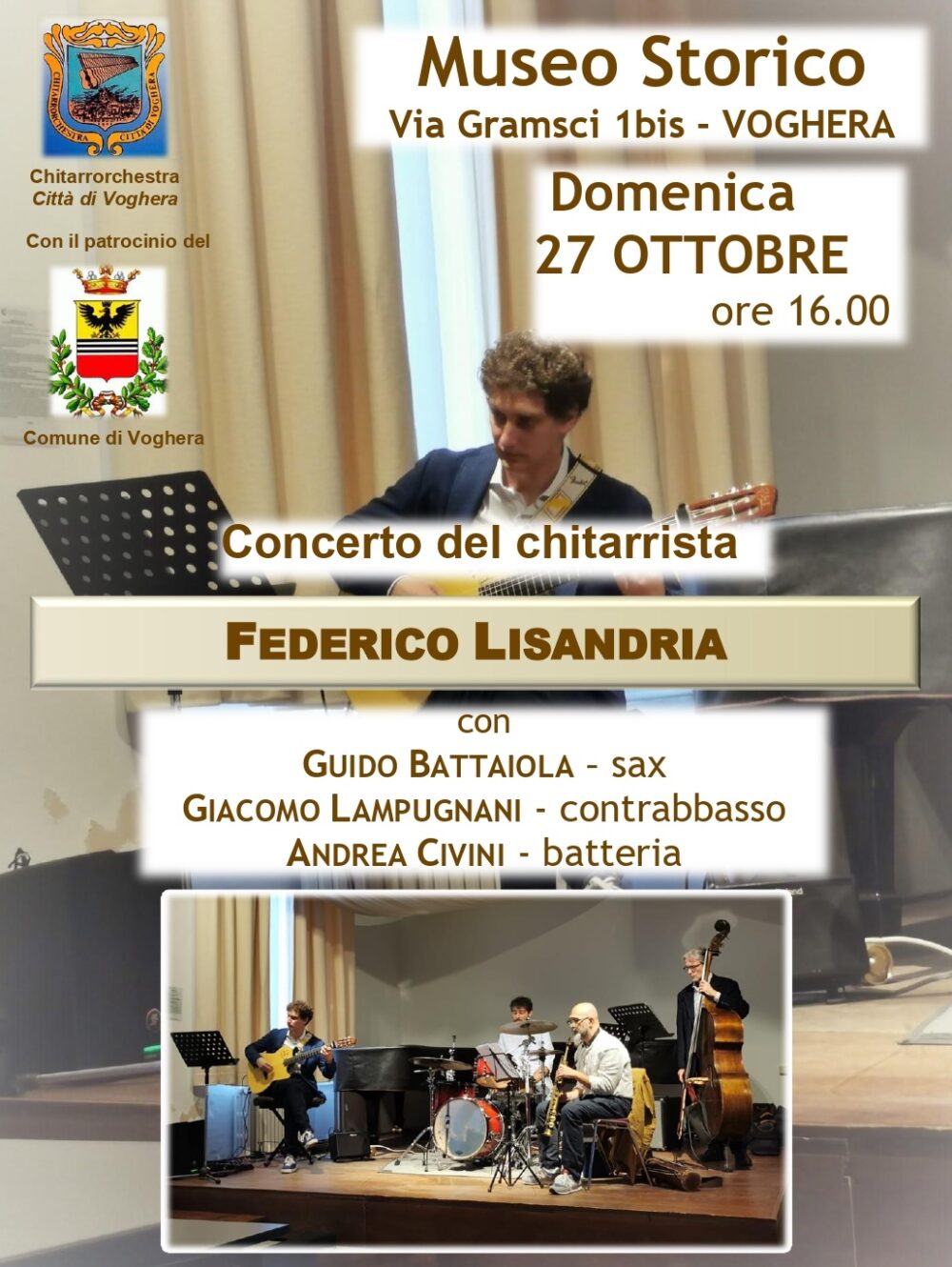 Concerto Jazz Museo Federico Lisandria